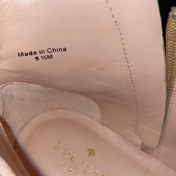 Kate Spade suede booties, size 9 1/2 - Picture 6 of 6